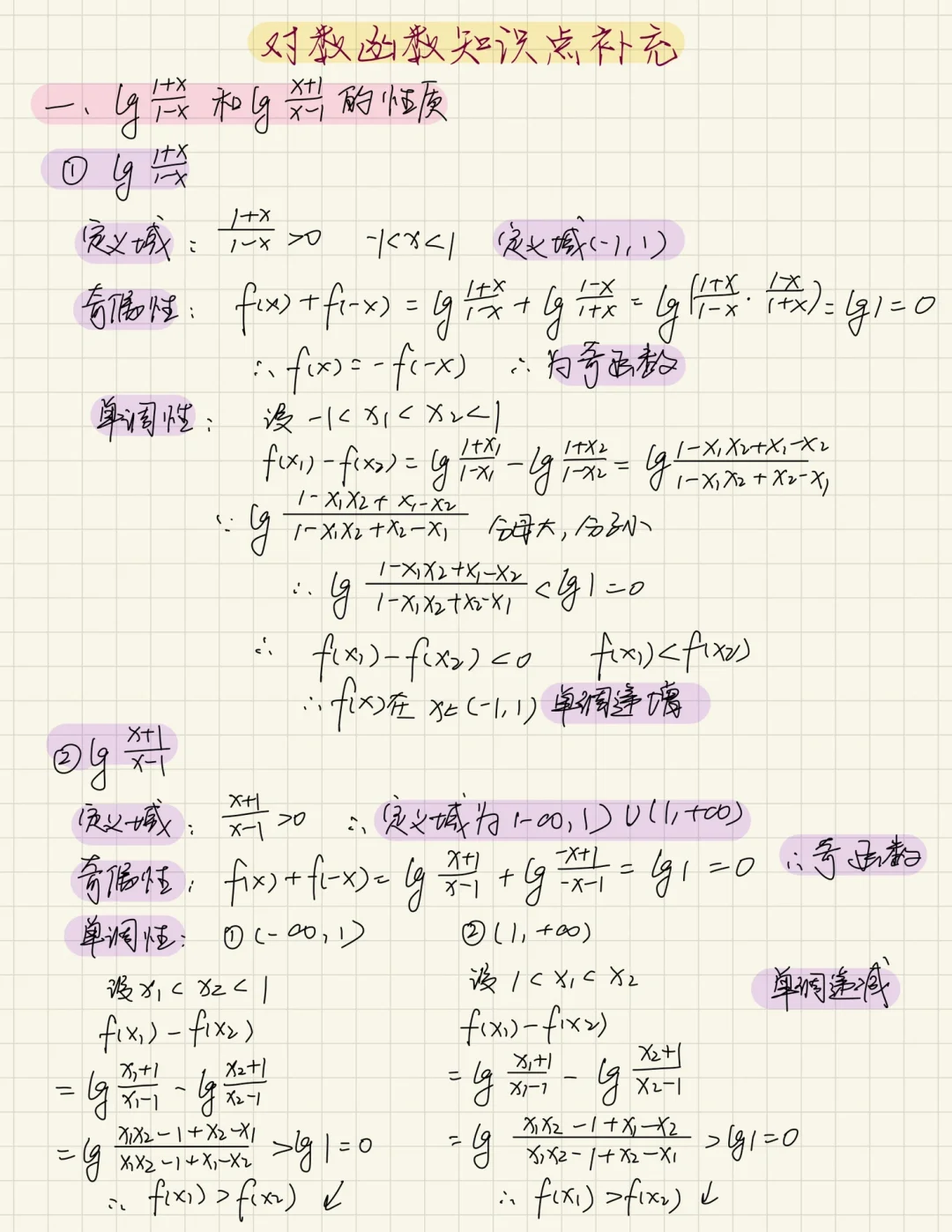 反函数怎么求